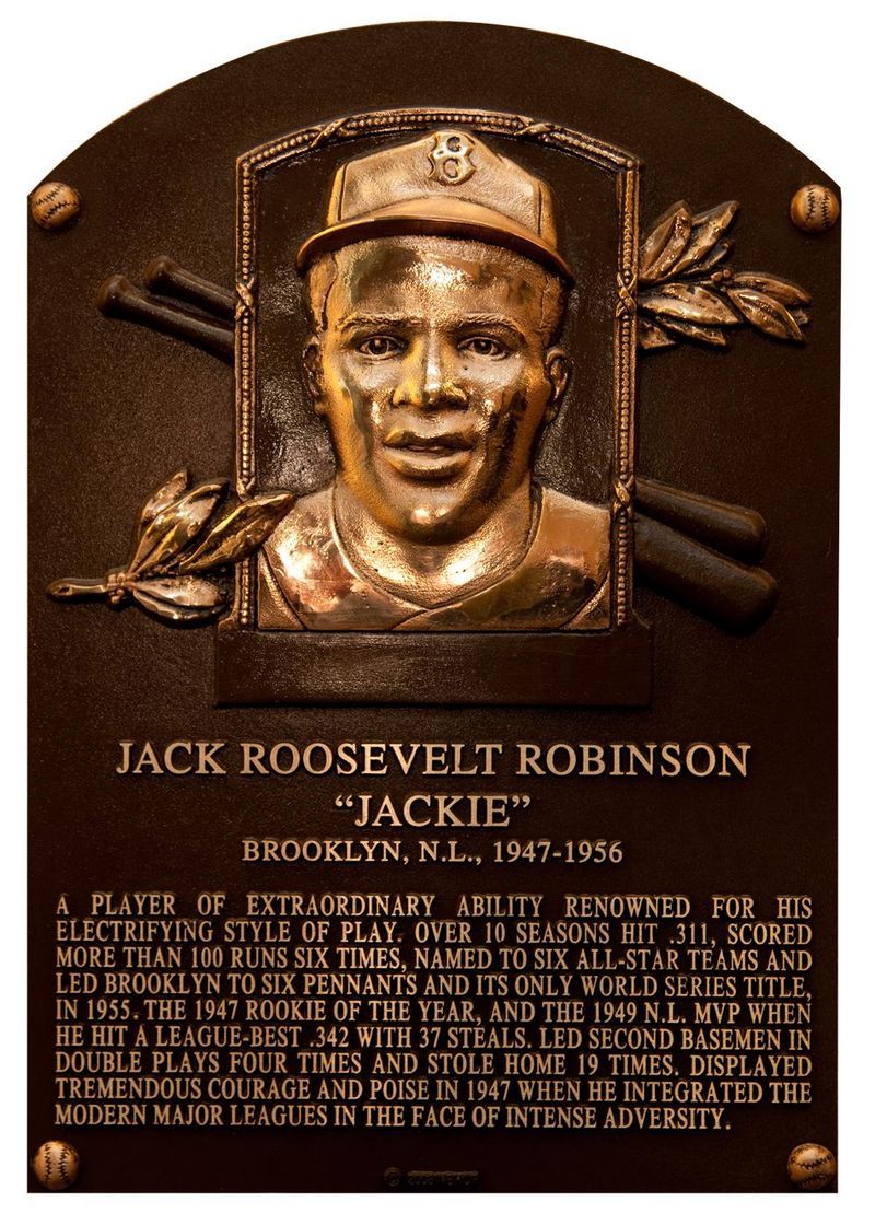 Jackie Robinson's Historic Hall of Fame Induction