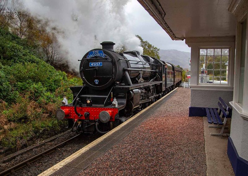 The Jacobite Steam Train