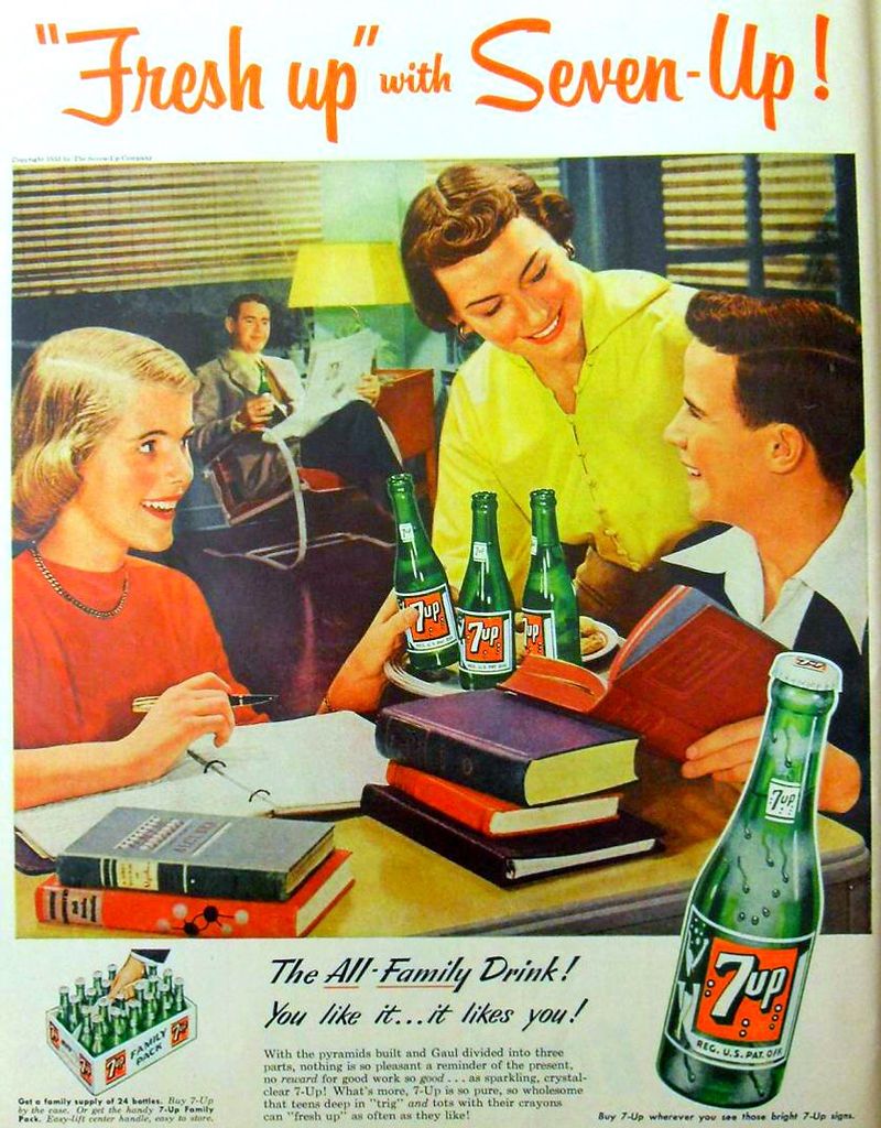 1950s Soda Ads