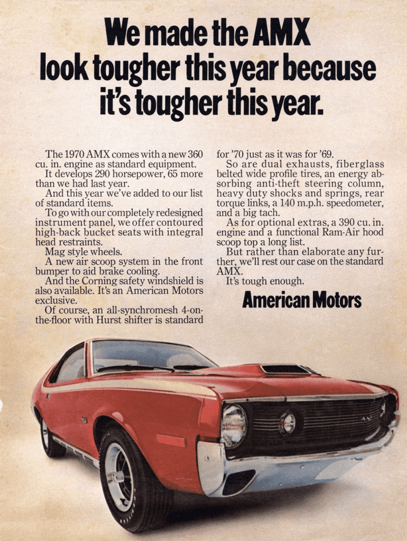 1970s Car Ads