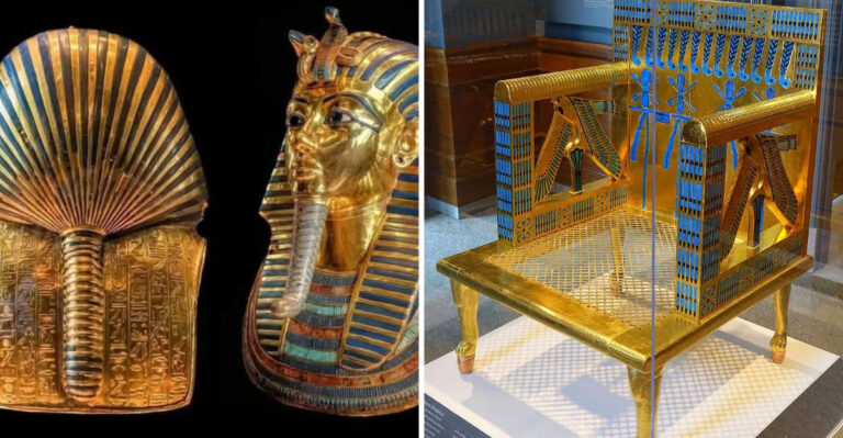 25 Beautiful Relics from Ancient Egypt Found in Pyramids