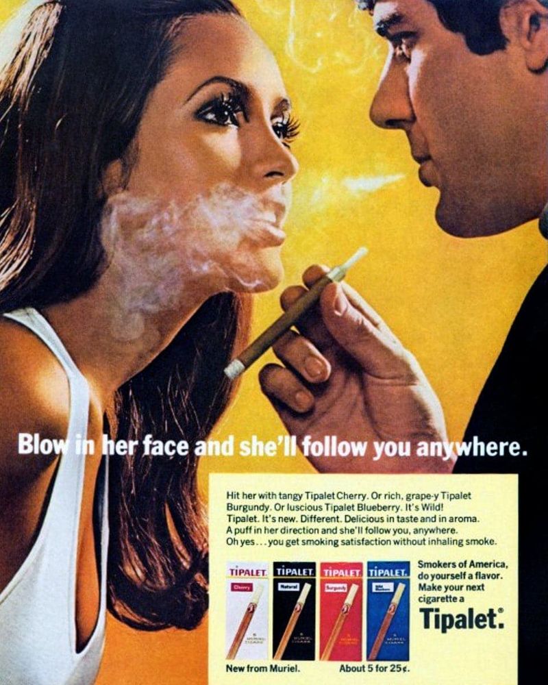 Tipalet Cigarettes - 'Blow in Her Face'