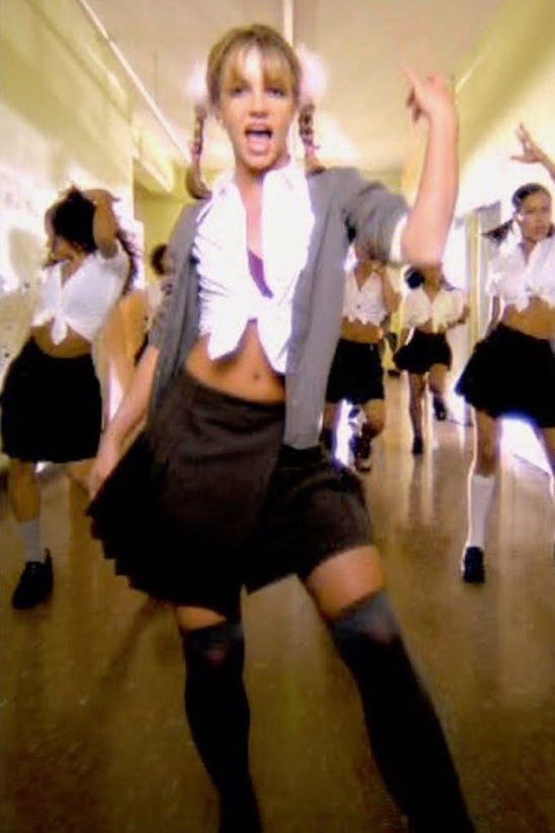 Britney Spears' Schoolgirl Outfit