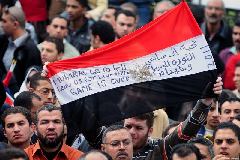 Arab Spring: Egyptian Protesters Intensify Demonstrations Against President Mubarak