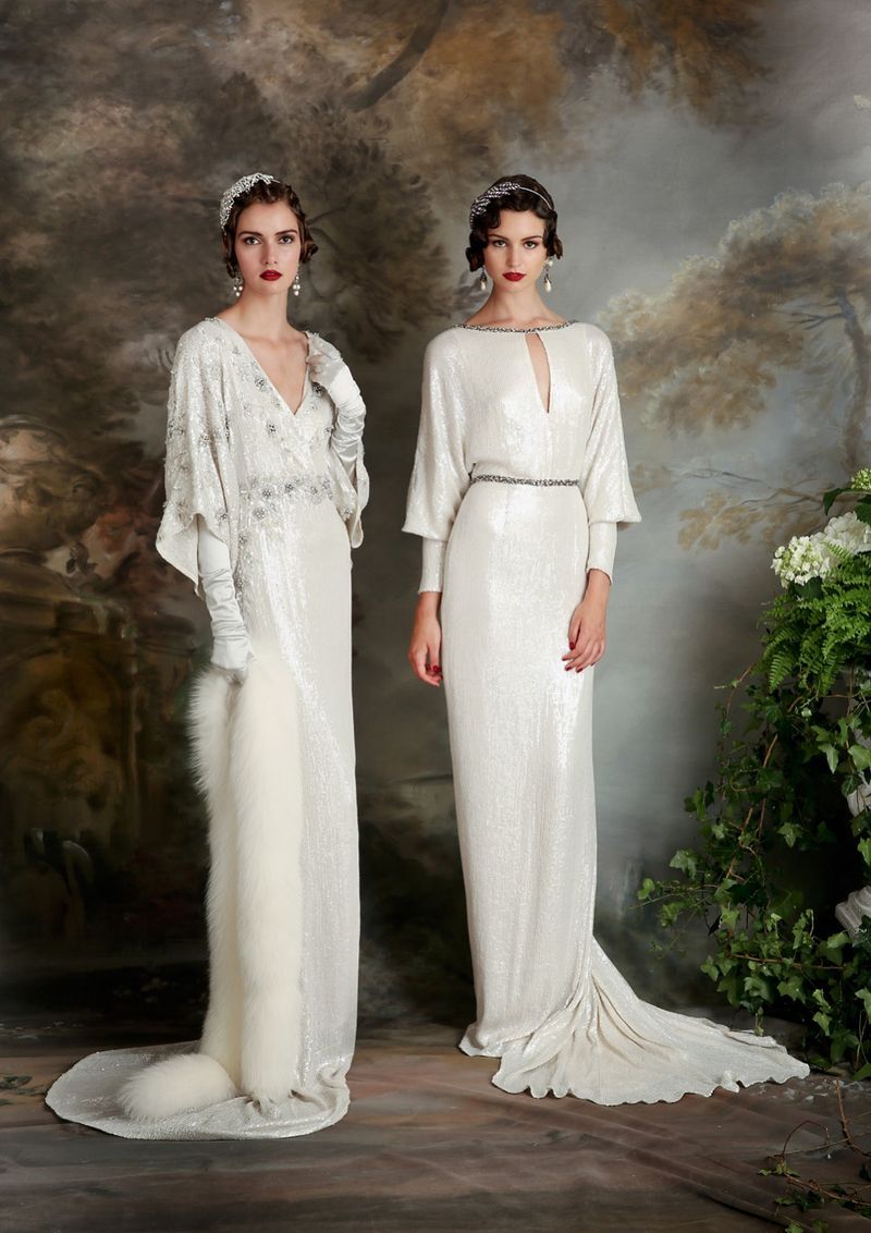Art Deco Evening Gown