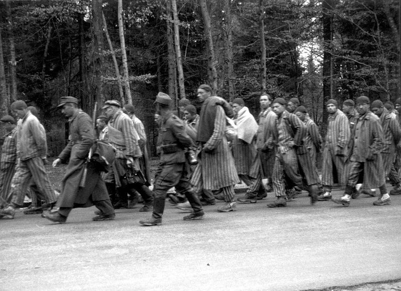 Auschwitz Death March Begins