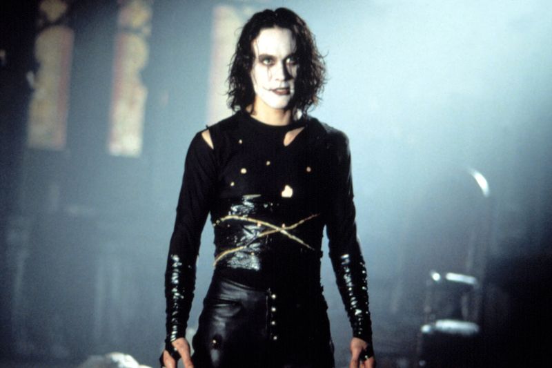 Brandon Lee in 'The Crow'
