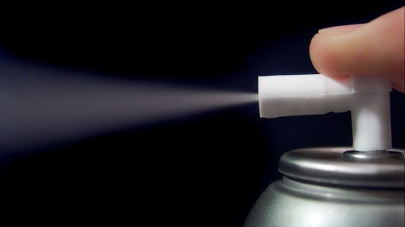 CFCs in Aerosol Sprays