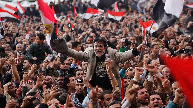 Egyptian Protests of Arab Spring