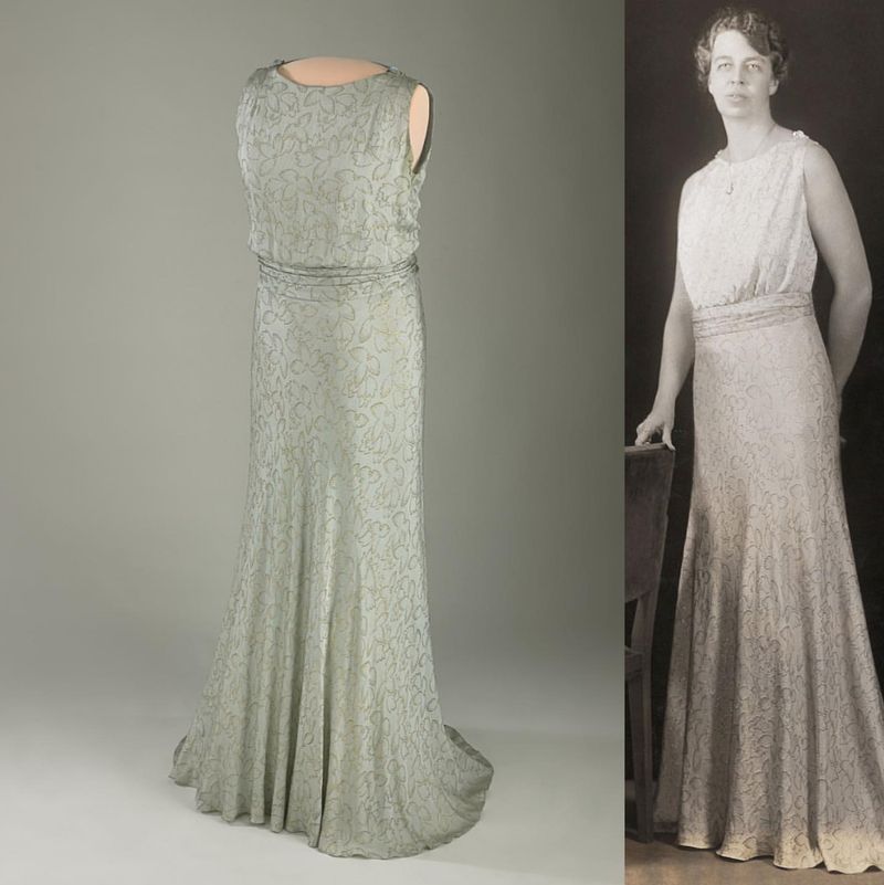 Eleanor Roosevelt's 1933 Gown