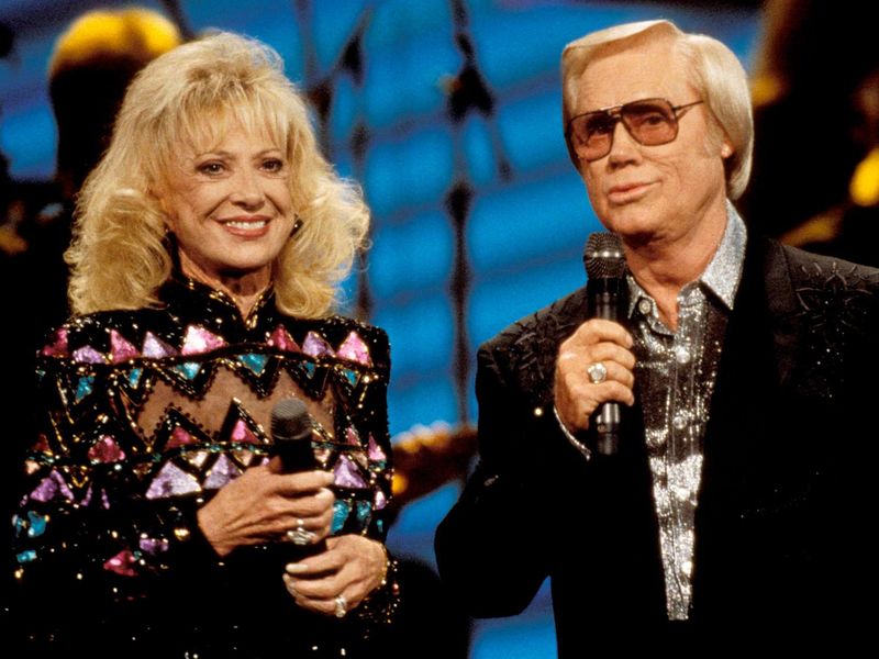 George Jones and Tammy Wynette