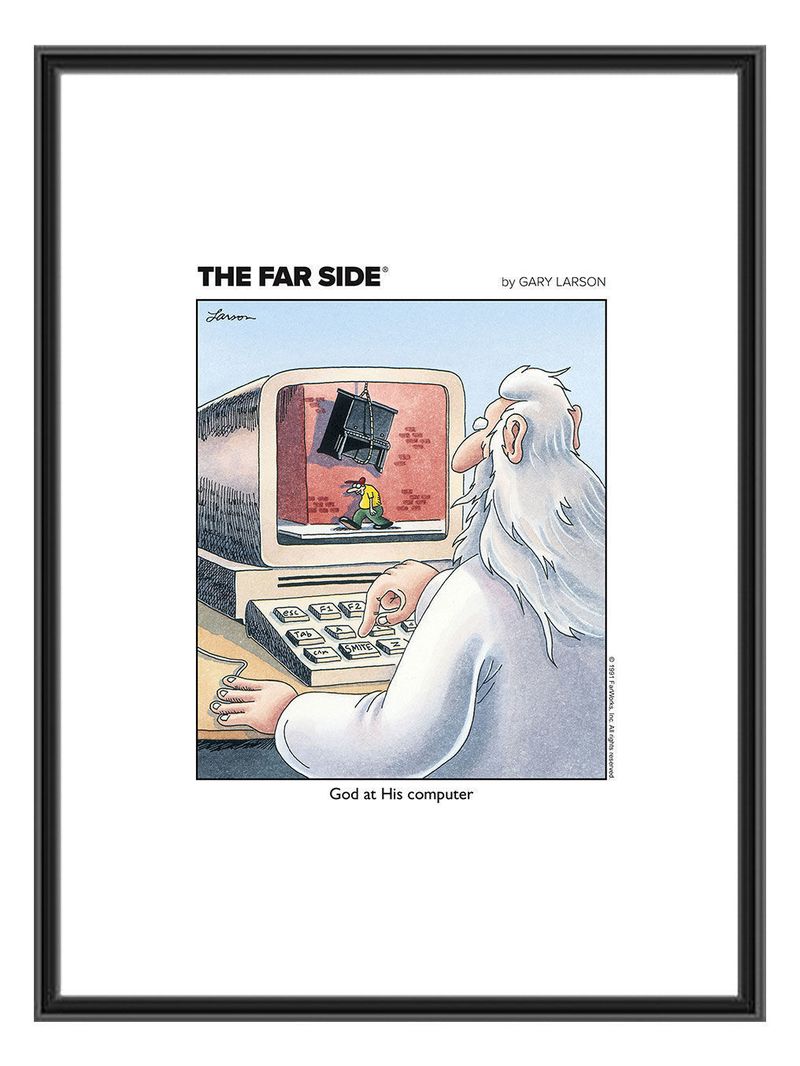 God at His Computer (1988)