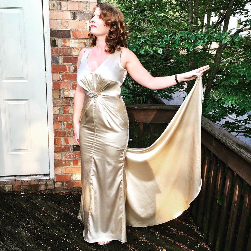 Hollywood Glamour Gown