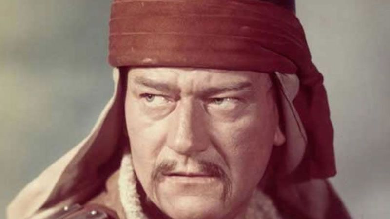 John Wayne as Genghis Khan