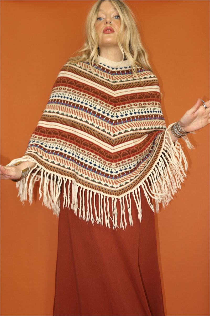 Knitted Ponchos