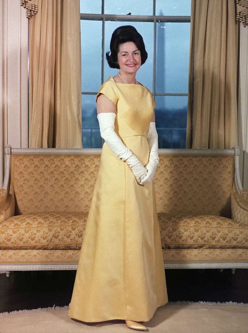 Lady Bird Johnson's 1965 Gown