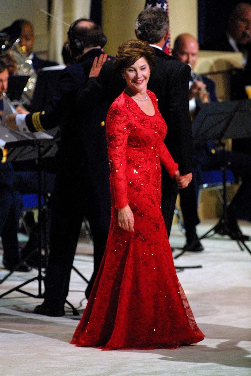 Laura Bush's 2001 Gown