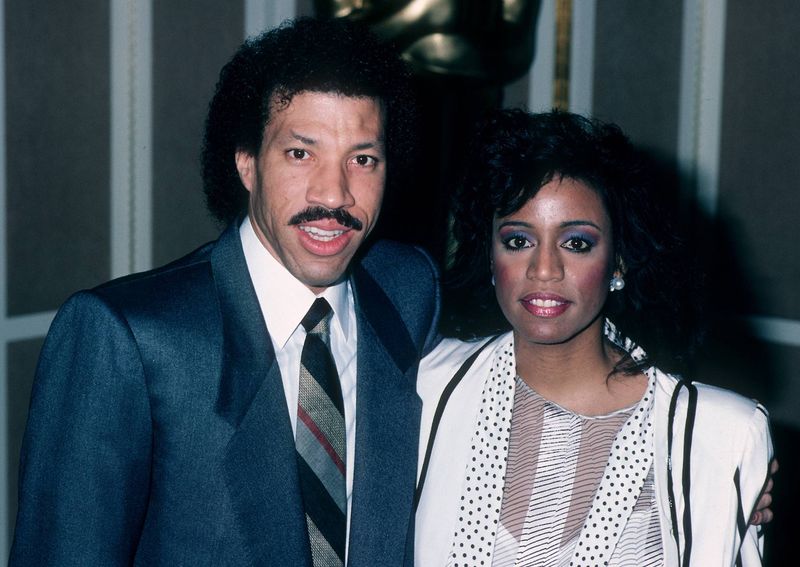 Lionel Richie and Brenda Harvey