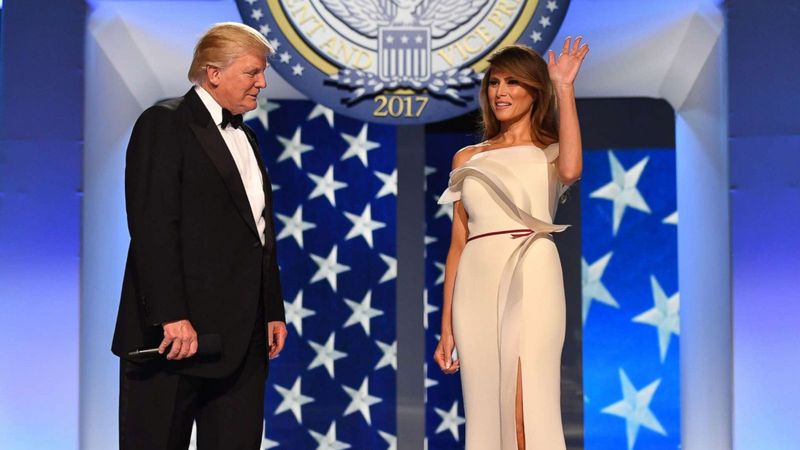 Melania Trump's 2017 Gown