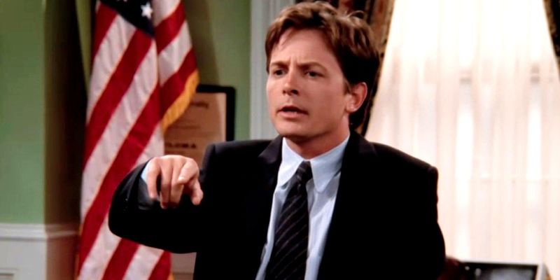 Michael J. Fox in Spin City