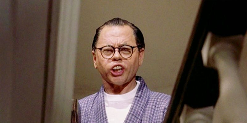 Mickey Rooney as Mr. Yunioshi