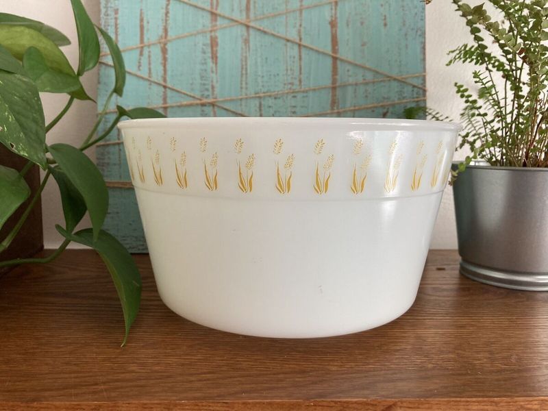 Milk Glass Mixing Bowls