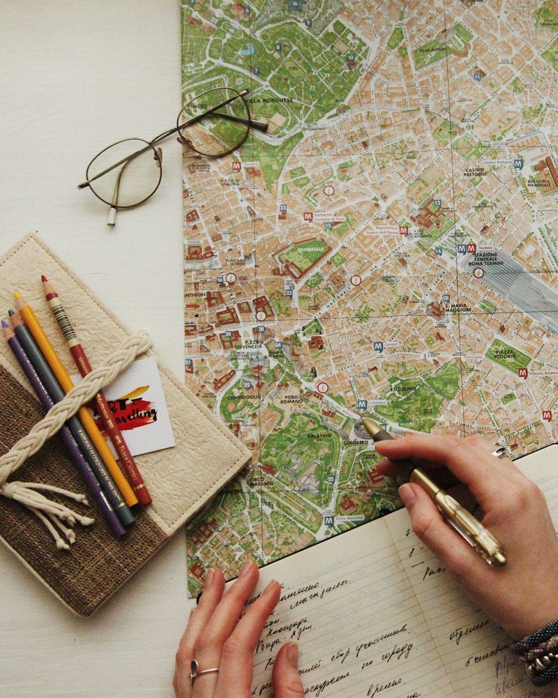 Navigating Paper Maps