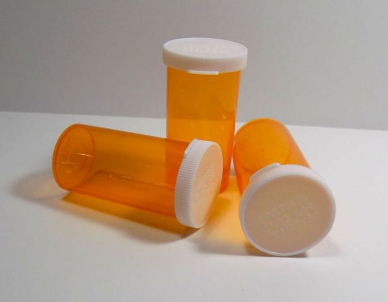 Non-Childproof Medicine Bottles