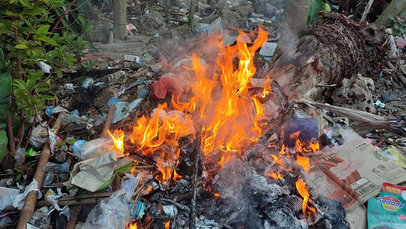 Open Burning of Trash