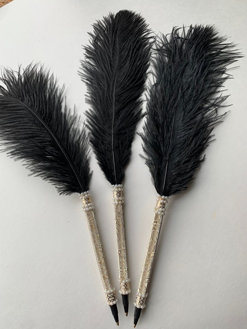 Ostrich Feather Quills