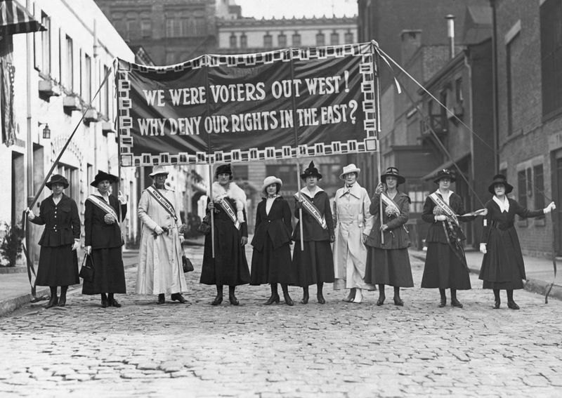 Women's Suffrage Movement Gains Momentum (1920)