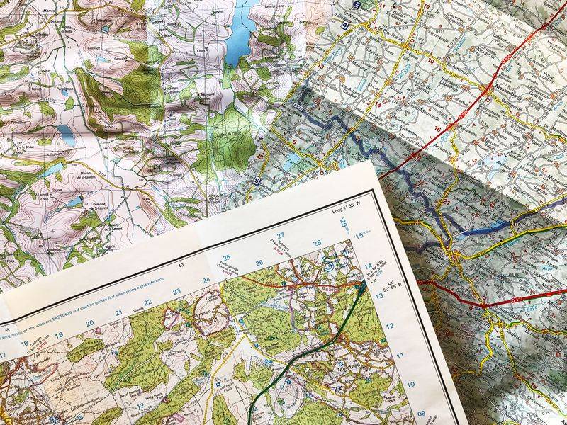 Paper Maps for Navigation