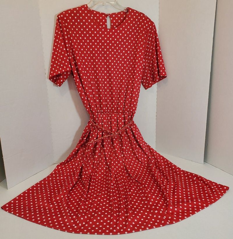 Pin-Up Polka Dot Dress