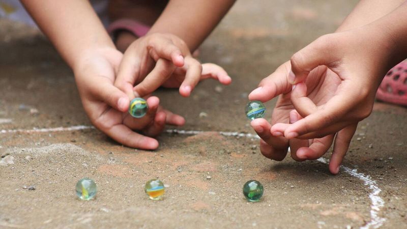 Playing Marbles