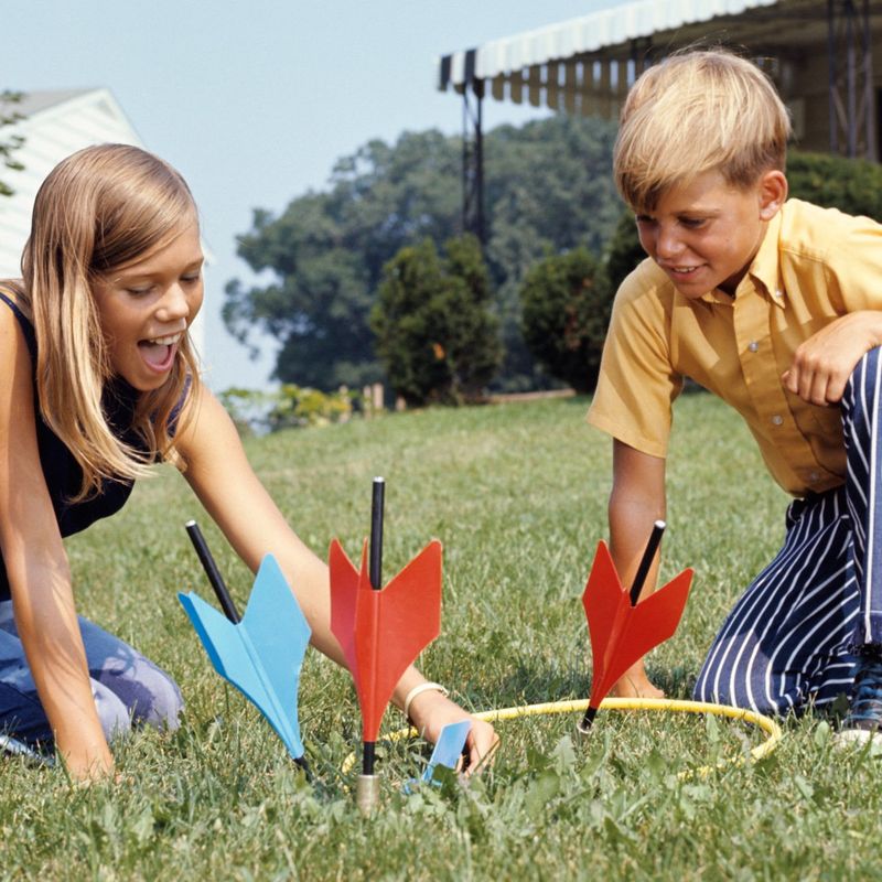 Playing with Lawn Darts