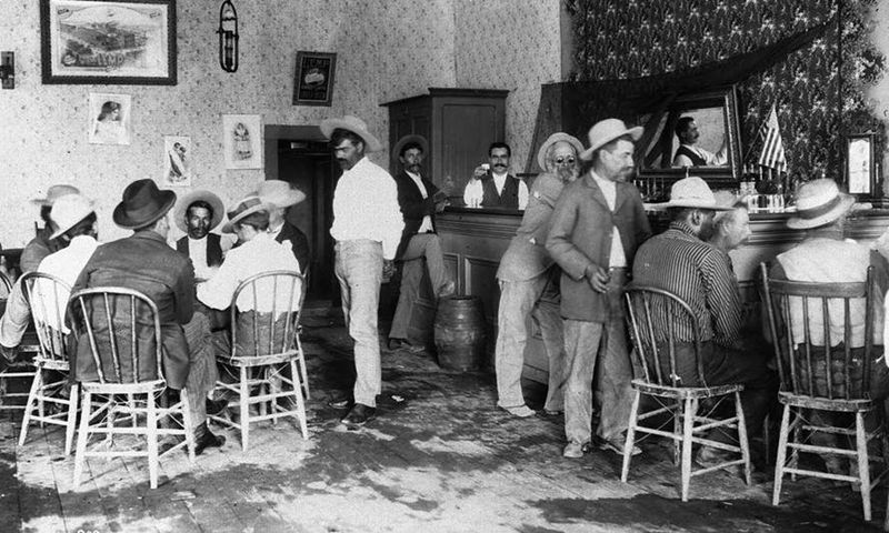 Saloon Brawls Were Daily