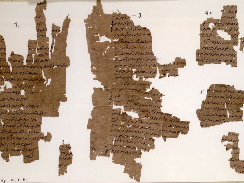 Sappho's Lost Manuscripts