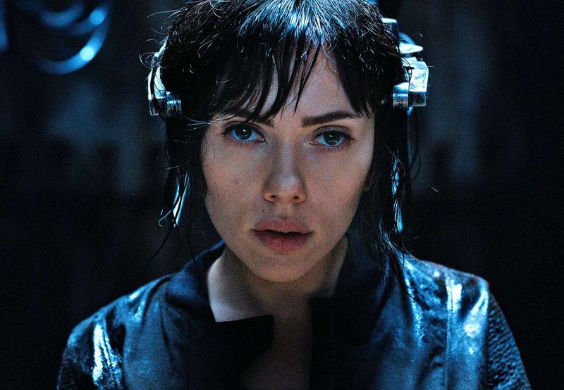 Scarlett Johansson in Ghost in the Shell