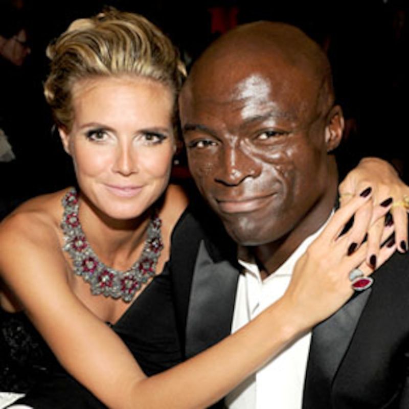 Seal and Heidi Klum