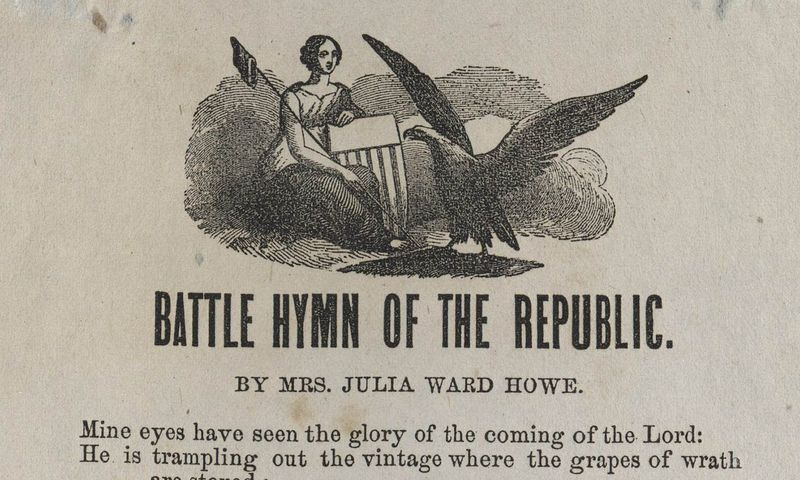 The Battle Hymn of the Republic – Julia Ward Howe (1861)