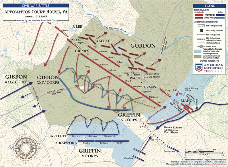 The Battle of Appomattox Court House