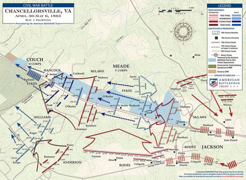 The Battle of Chancellorsville