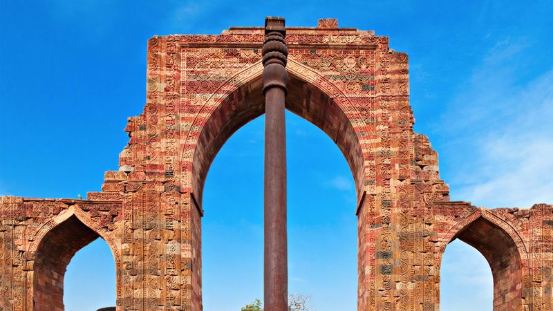 The Iron Pillar of Delhi