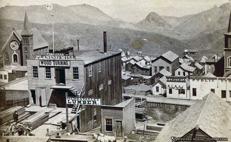 The Rise and Fall of Mining Towns