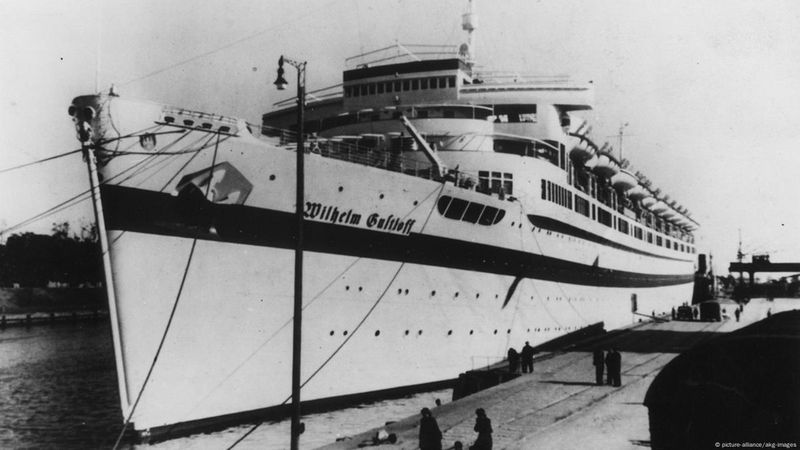 The Wilhelm Gustloff Sinks, Resulting in the Largest Maritime Disaster