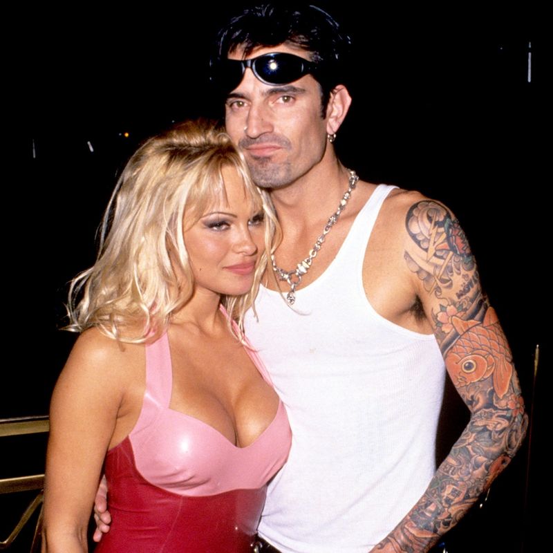 Tommy Lee and Pamela Anderson