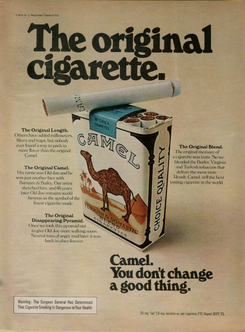 Unfiltered Cigarettes