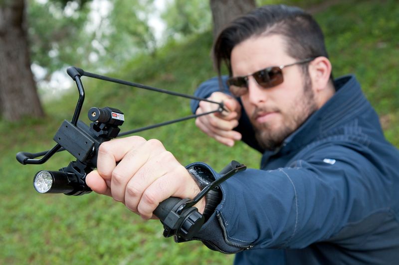 Using a Slingshot