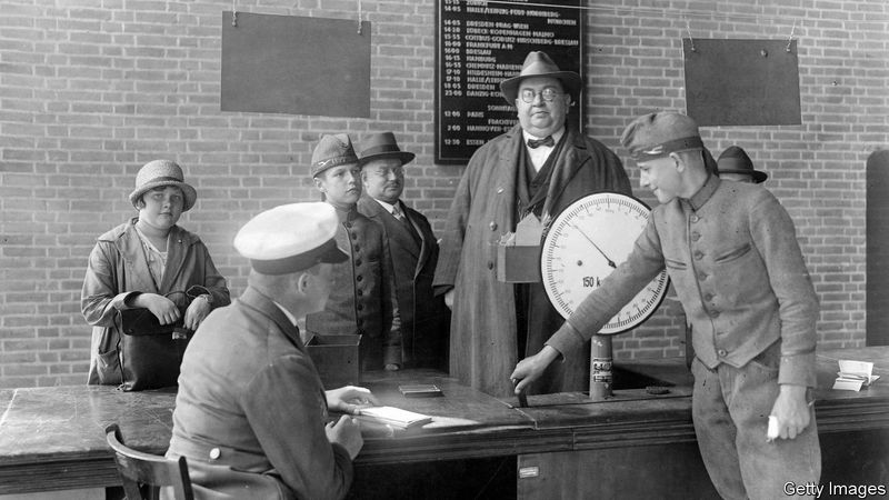 Weighing Passengers Before Boarding