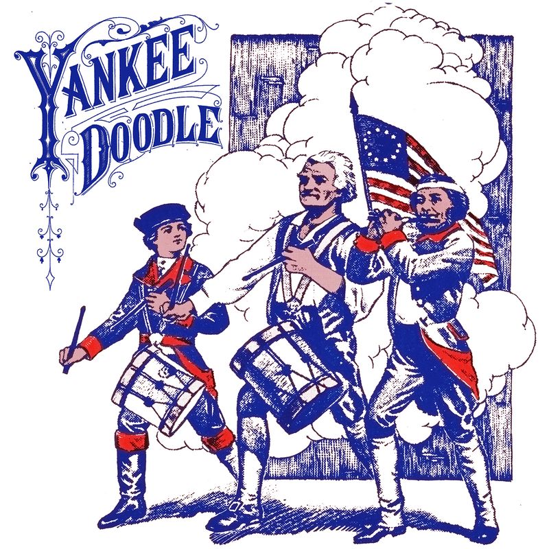 Yankee Doodle – Traditional (1700s, Revolutionary War era)